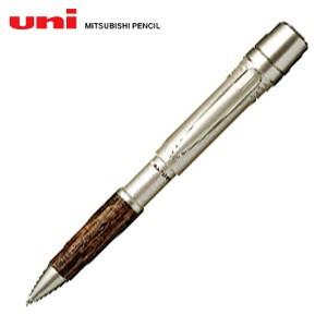 ネームペン 名入れ 三菱鉛筆 ピュアモルトシリーズ 加圧式ボールペン内臓タイプ ダークブラウン ネー...