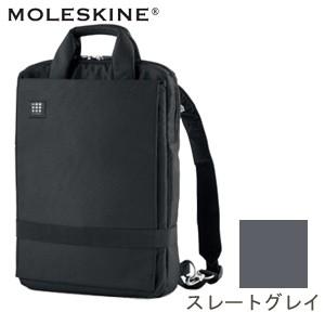 パソコンバッグ モレスキン IDバッグ バーチカル 15.4インチ デバイスバッグ スレートグレイ ...