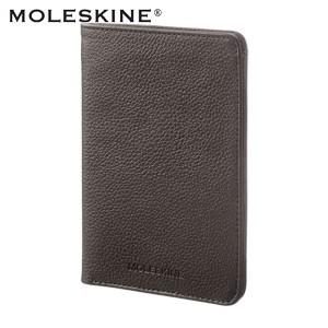 メンズ ２つ折 財布 革 モレスキン リネージ パスポートウォレット ブラック No. 894622