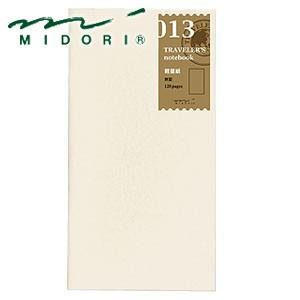 リフィル ミドリ トラベラーズノート リフィル 軽量紙 5個セット No. 14287006
