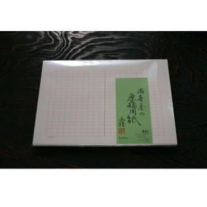 マスヤ（満寿屋） デラックス紙 原稿用紙 B4サイズ 400字詰め 10個セット No. 22