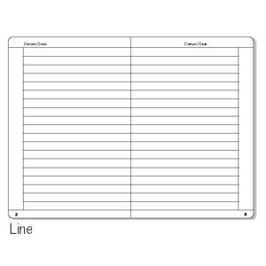 ロイヒトトゥルム スリムマスター ノート 2冊セット 横罫LINE SLIMMSTLINE3