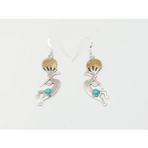 インディアンジュエリー ズニ スヌーピー ピアス : Cocole Yahoo!店