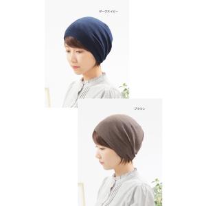 医療用帽子 春夏秋用 オーガニックガーゼ サマ...の詳細画像4