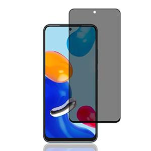 For Xiaomi Redmi Note 11 ガラスフィルム 覗き見防止 AnnhanT ガラスフィルム 強化ガラス 旭硝子素材採用 28° プラ