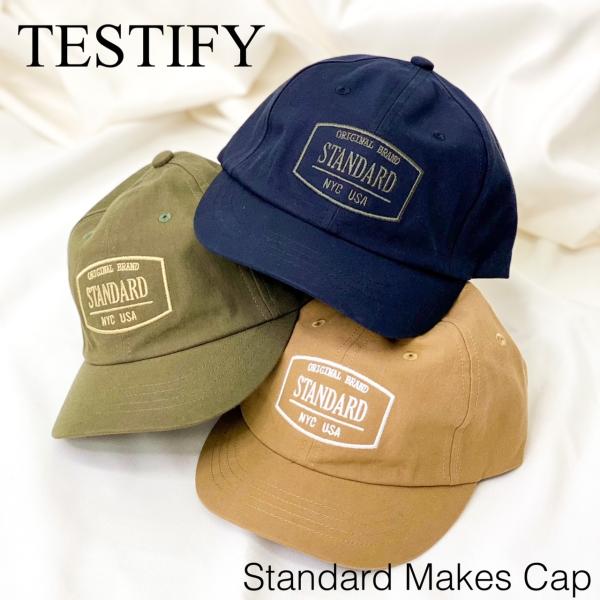 キャップ 帽子 ロゴキャップ メンズ レディース ロゴ キャップ テスティファイ TESTIFY ス...