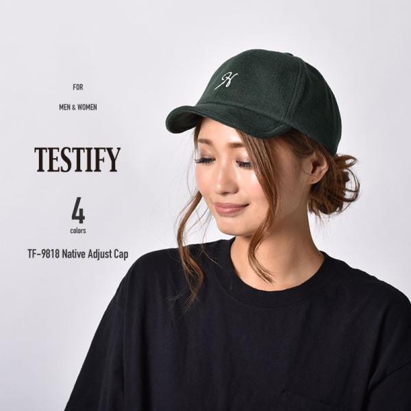 キャップ 帽子 ロゴキャップ メンズ レディース ネイティブ アジャスト キャップ テスティファイ ...