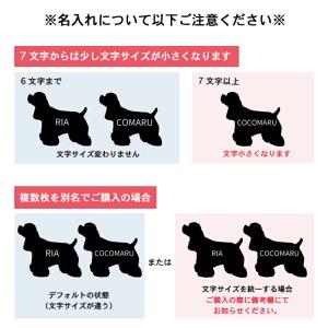 ヨークシャテリア ステッカー シール シルエッ...の詳細画像5