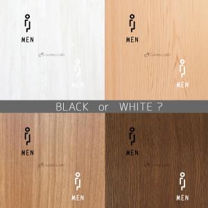ウォールステッカー トイレ メン MEN TO...の詳細画像1