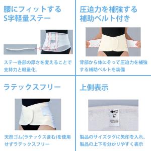 マックスベルト me ブラック (SS S M...の詳細画像3