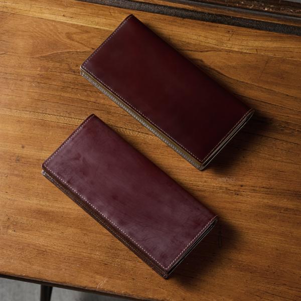 【ココマイスター】コードバンクラシック・シャーラック コードバン 長財布 メンズ 革 日本製