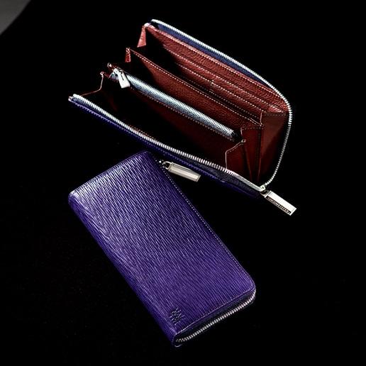 【ココマイスター】ギャラクシー・メイオール メンズ 革 日本製 ブランド ラウンドジップ財布 ヴィン...