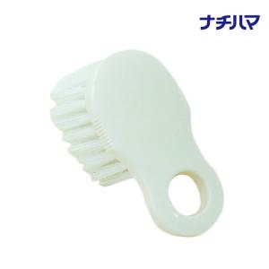 キッチンブラシ アイボリー ナチハマ 洗剤のいらないキッチンブラシ ザル洗い 鍋洗い 食器洗い 野菜の泥落とし 洗剤不要 日本製