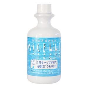 優良配送 水質清浄液ミセル300ml (60回ボトル入) 安心 天然成分 水質改善 カビ防止 風呂掃除 悪臭防止 ペット 消臭 入浴剤 浴室 浴槽 塩素 MICELLE RSL対象商品｜coconatural