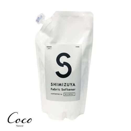 SHIMIZUYA Fabric Softener レフィル（詰め替えパウチ）500ml 柔軟剤 植...