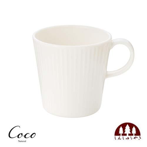 森修焼 (しんしゅうやき) ストライプマグカップ 直径83×高さ83 mm 日本製陶器 電子レンジＯ...