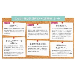 四万温泉ミスト 80g オンセンキレイ 温泉水...の詳細画像5