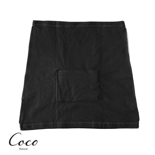 カポック腹巻 黒 Lサイズ