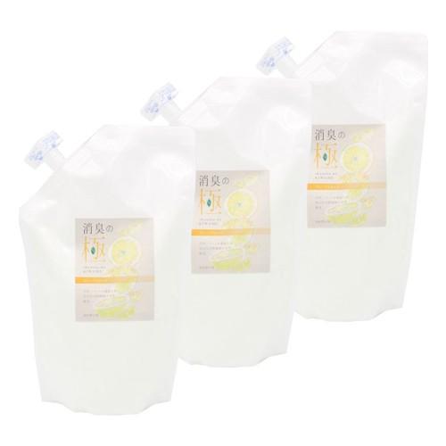 消臭の極　グレープフルーツ　詰め替え用 500ml×3個組