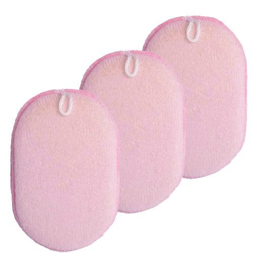 フェイススポンジ カオピカ ピンク×3セット
