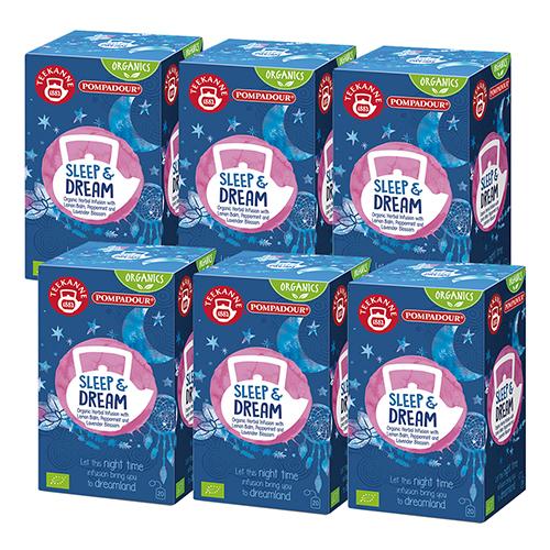 ポンパドール オーガニック スリープ＆ドリーム 6箱組