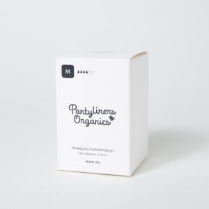 布ナプキン 羽なしパッド（ダブル） M　Pantyliners Organics(パンティライナーズ オーガニックス)｜coconatural