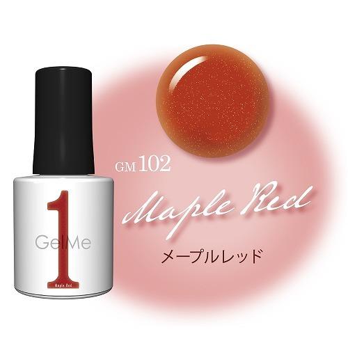 ジェルミーワン 102 メープルレッド Gel me 1