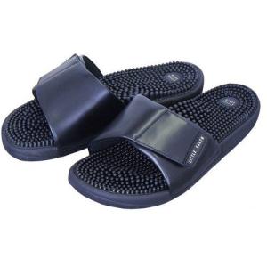 リトルアース ボディポップ 1301 ブラック 28cm 健康サンダル 足つぼ サンダル リフレサンダル 冷え取り 冷えとり マッサージ