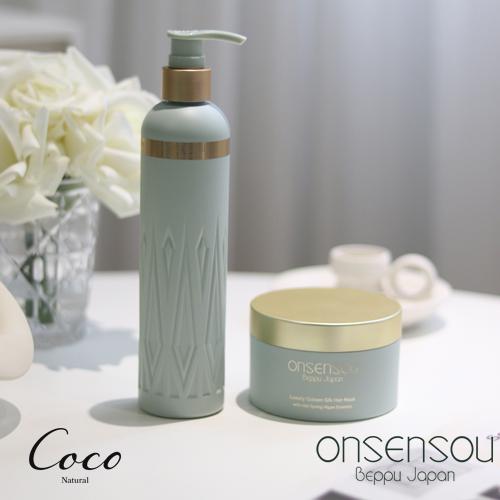 ONSENSOU ゴールデンシルクリペアシリーズ シャンプー ヘアマスク ゴールドミスト