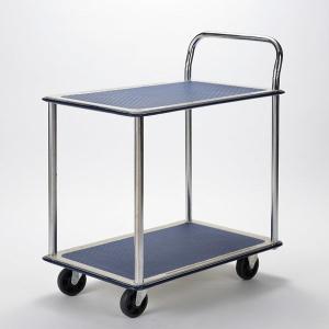 静音 鉄製台車 2段 150KG TE1502 ...の商品画像