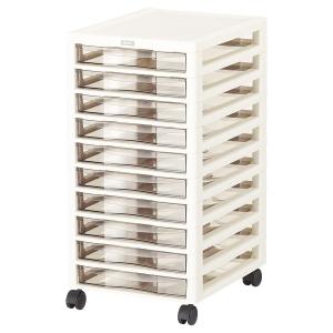 【アプロス】Ｂ4サイズ浅型引出し10段収納ケース　レターケース　書類ケース　オフィス収納　トーン収納　スクリーン収納｜プロフェイス公式 ProFace-store