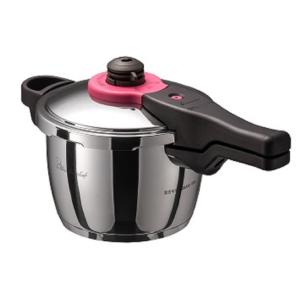 ワンダーシェフ 魔法のクイック料理 3.0L ZQシリーズ (ZQSA30) 片手圧力鍋 2-3人用 圧力切り替え 便利鍋 調理鍋 圧力なべ ガス対応 IH対応　640833||||