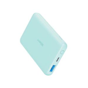 [在庫処分] アンカー Anker PowerCore III 5000 ミントグリーン モバイルバッテリー 5000mAh 2ポート コンパクト 持ち運び 収納 薄型 充電池 A1217N61||
