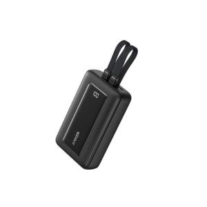[在庫処分] アンカー Anker Zolo Power Bank (20000mAh, 30W, Built-In USB-C /ライトニングケーブル) ブラック バッテリー ケーブル一体型 在庫限り A1681N11||