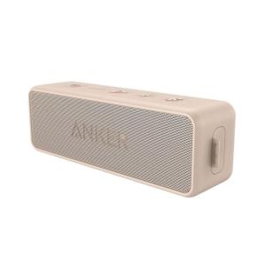 [在庫処分] アンカー Anker SoundCore 2 USB Type-C充電 防水 ライトブラウン ワイヤレス スピーカー 小型 ブルートゥーススピーカー Bluetooth A3105057||