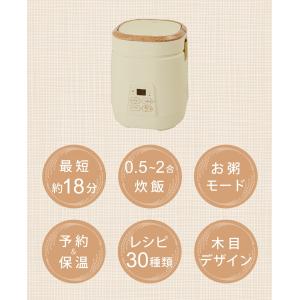 [訳あり]アルコレ ミニライスクッカー ミニ炊...の詳細画像4