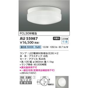 [在庫処分] コイズミ照明 LED 防雨防湿型...の詳細画像1