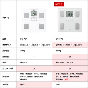 タニタ(TANITA) 体組成計 脚点 BC-...の詳細画像2