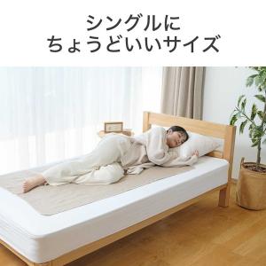 コイズミ 電磁波カット 電気敷毛布 140×8...の詳細画像4