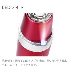 回転式 レディース フェイス シェーバー コイ...の詳細画像5