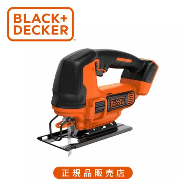 ブラック・アンド・デッカー(BLACK+DECKER) 18V コードレスオービタルジグソー[本体の...
