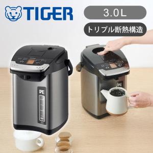 とく子さん 【正規品】タイガー魔法瓶 蒸気レスVE電気ポット |大容量