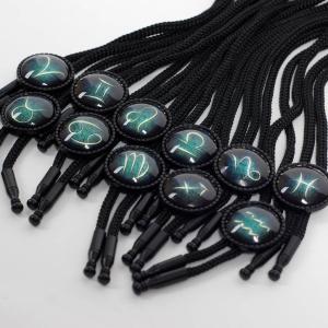 ループタイ ボロタイ 12星座 モチーフ メンズ アクセサリー