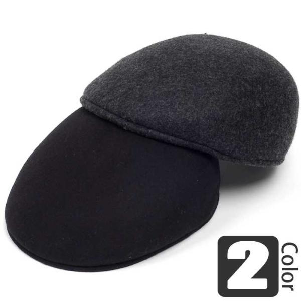 ハンチング ウール ベレー帽スタイル 秋冬　メンズ レディース 無地 シンプル ハンチングキャップ ...