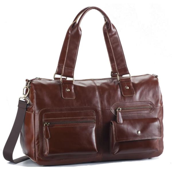 ボストンバッグ メンズ レザー ビジネスバッグ 45cm ショルダー付属 牛革 本革 革 底鋲付き ...