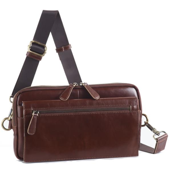 クラッチバッグ セカンドバッグ ウエストバッグ ショルダーバッグ 3WAY メンズバッグ 28cm ...