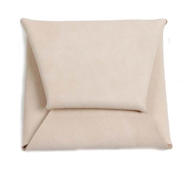 コインケース メンズ レディース 本革 ナチュラル ベージュ色 男女共用 シンプルでおしゃれ 手のひ...