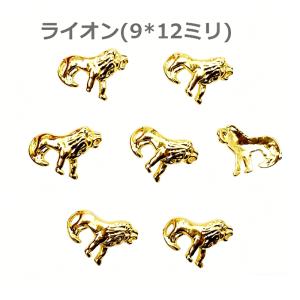 単品 ネイルパーツ メタルパーツ ムーン 猫 ...の詳細画像1