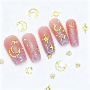 10個入り ネイルパーツ 三日月 ムーン 月 ...の詳細画像2