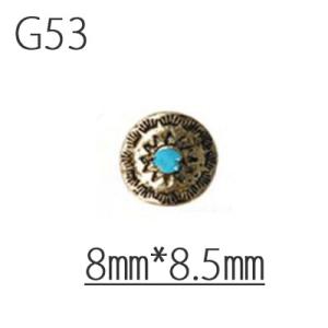 単品 メタルパーツ ネイルパーツ コンチョ タ...の詳細画像4